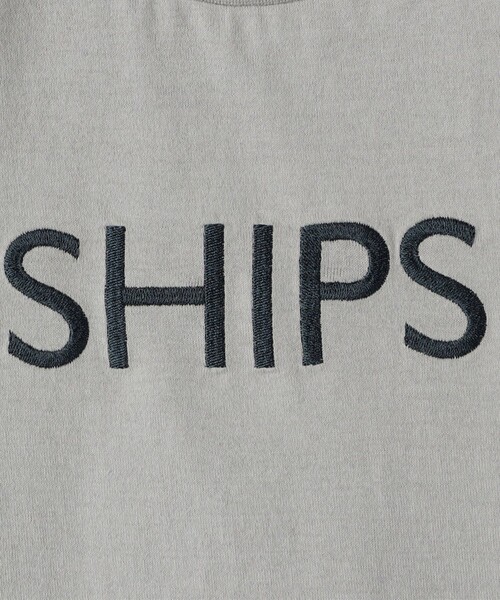 SHIPS（シップス）の「SHIPS KIDS:100～130cm / SHIPS ロゴ TEE（Tシャツ/カットソー・キッズ・ライトホワイト/ライトグレー/ライトブルー・100/110/120/130）」の14枚目の写真