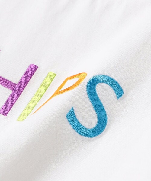 SHIPS（シップス）の「SHIPS KIDS:100～130cm / SHIPS ロゴ TEE（Tシャツ/カットソー・キッズ・ライトホワイト/ライトグレー/ライトブルー・100/110/120/130）」の12枚目の写真