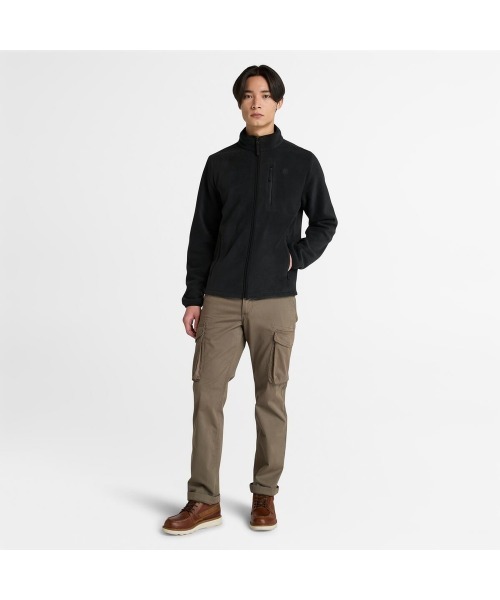 Timberland(ティンバーランド)の「フルジップ フリース ジャケット メンズ(その他アウター・メンズ・ブラック・LARGE/MEDIUM/SMALL/X-LARGE/XX-LARGE)」の2枚目の写真