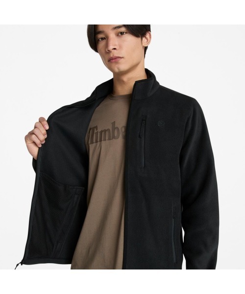 Timberland(ティンバーランド)の「フルジップ フリース ジャケット メンズ(その他アウター・メンズ・ブラック・LARGE/MEDIUM/SMALL/X-LARGE/XX-LARGE)」の3枚目の写真