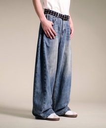 CALIFORNIA OUTFITTERS（カリフォルニア アウトフィッターズ）の「7A9 ワイドデニムパンツ ウォッシュ ルーズシルエット（デニムパンツ・メンズ）」