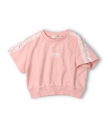 KIDS FOREST（キッズフォレスト）の「ミニ裏毛袖ラインＴシャツ（Tシャツ/カットソー）」
