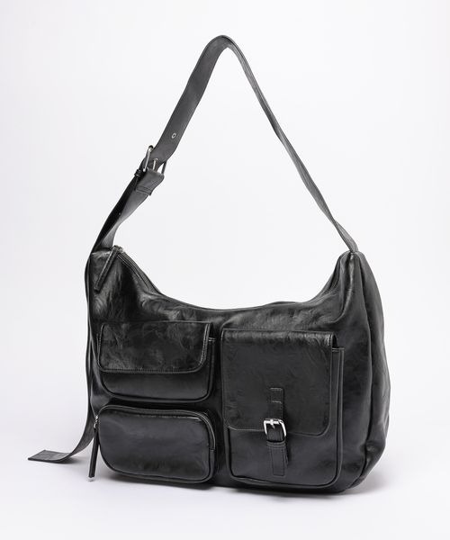 PAGEBOY（ページボーイ）の「ポケットショルダーバッグ（ショルダーバッグ・レディース・ブラック/グリーン系その他/グレー・FREE）」の16枚目の写真