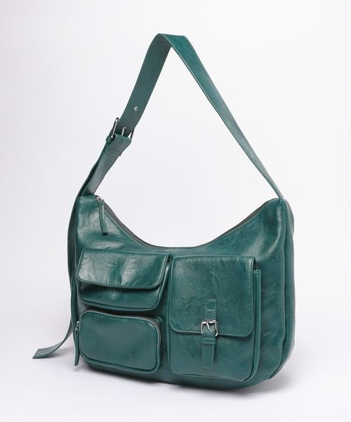 PAGEBOY（ページボーイ）の「ポケットショルダーバッグ（ショルダーバッグ・レディース・ブラック/グリーン系その他/グレー・FREE）」の20枚目の写真