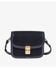 A.P.C. ネイビー ショルダーバッグ アーペーセー A.P.C. ショルダーバッグ ネックポーチ クロスボディ
