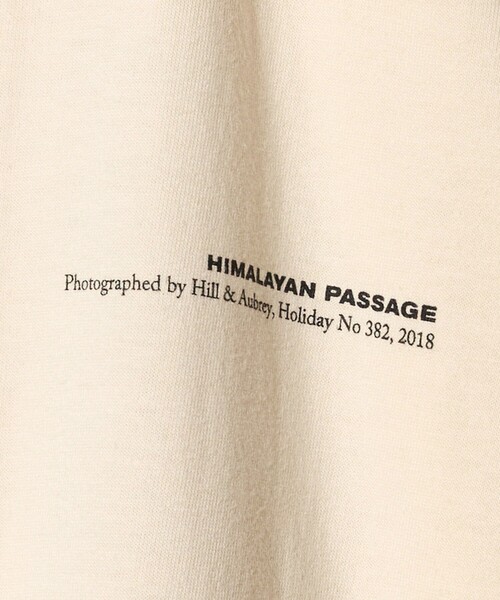 HOLIDAY BOILEAU（ホリディボワロ）の「【別注】＜HOLIDAY BOILEAU＞HIMALAYAN Tシャツ（Tシャツ/カットソー・メンズ・ナチュラル・XL/M/L）」の7枚目の写真