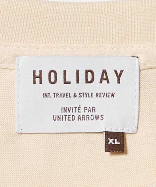 HOLIDAY BOILEAU（ホリディボワロ）の「【別注】＜HOLIDAY BOILEAU＞HIMALAYAN Tシャツ（Tシャツ/カットソー・メンズ・ナチュラル・XL/M/L）」の10枚目の写真