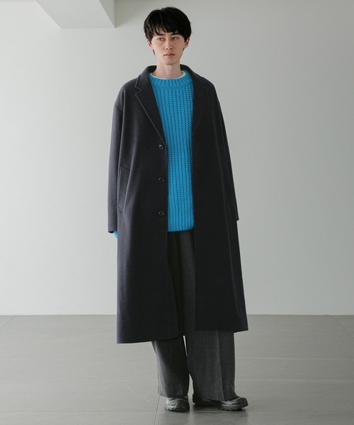 LFM(U)】ウールライクチェスターコート 494423（チェスターコート