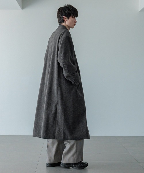 LOWRYS FARM(ローリーズファーム)の「【LFM(U)】ウールライクチェスターコート 494423(チェスターコート・メンズ・チャコールグレー/ネイビー/その他・MEDIUM/LARGE)」の8枚目の写真