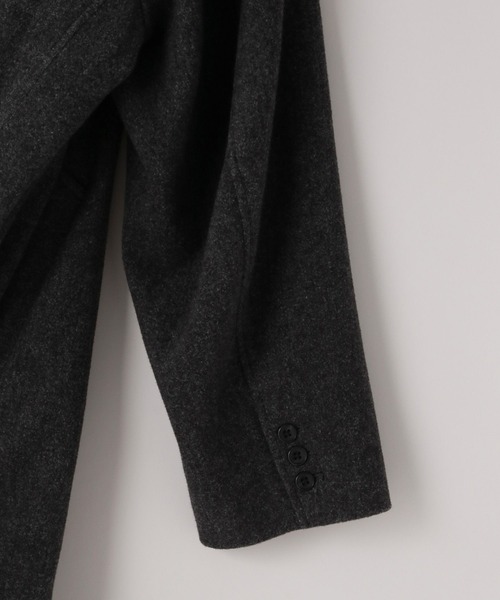 LOWRYS FARM(ローリーズファーム)の「【LFM(U)】ウールライクチェスターコート 494423(チェスターコート・メンズ・チャコールグレー/ネイビー/その他・MEDIUM/LARGE)」の12枚目の写真
