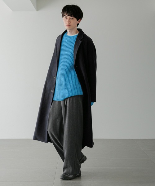 セール】【LFM(U)】ウールライクチェスターコート 494423（チェスター