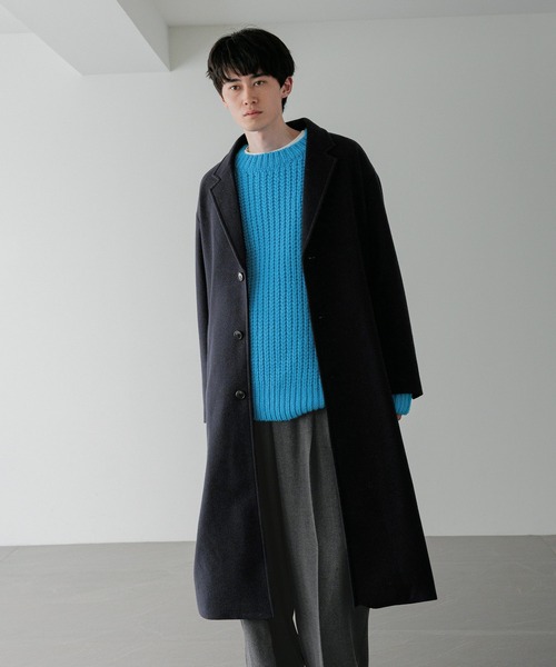 LFM(U)】ウールライクチェスターコート 494423（チェスターコート