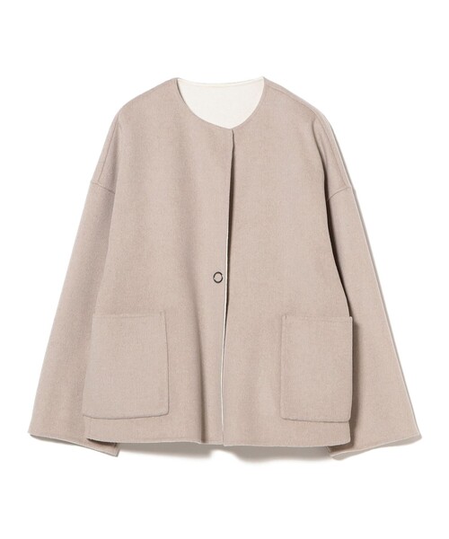 リバー ミドルコート（ノーカラーコート）｜Demi-Luxe BEAMS