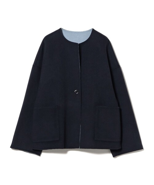 リバー ミドルコート（ノーカラーコート）｜Demi-Luxe BEAMS