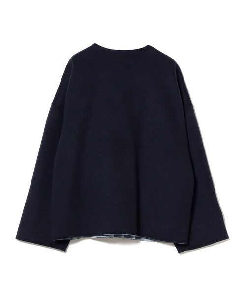 リバー ミドルコート（ノーカラーコート）｜Demi-Luxe BEAMS