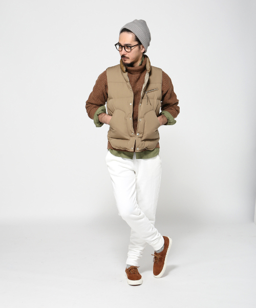 JOURNAL STANDARD(ジャーナルスタンダード)の「アゼタートルネックニット#(ニット/セーター・メンズ・ネイビー/ベージュ/アイボリー/グレー・MEDIUM/LARGE)」の8枚目の写真