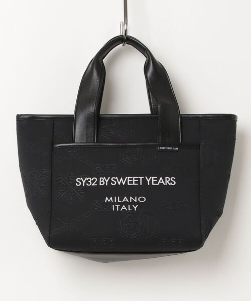 SY32 by SWEET YEARS(エスワイサーティトゥバイスィートイヤーズ)の「SY32 by SWEETYEARS /エスワイサーティトゥバイ スィートイヤーズ/BACK EMBOSS CART BAG(トートバッグ・メンズ・ブラック/カーキ/グレー・F)」の13枚目の写真