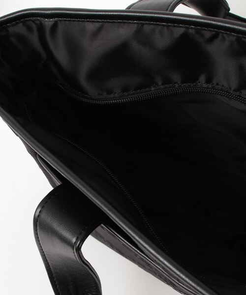 SY32 by SWEET YEARS(エスワイサーティトゥバイスィートイヤーズ)の「SY32 by SWEETYEARS /エスワイサーティトゥバイ スィートイヤーズ/BACK EMBOSS CART BAG(トートバッグ・メンズ・ブラック/カーキ/グレー・F)」の10枚目の写真