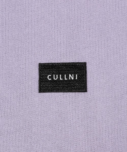 CULLNI(クルニ)の「French Terry Embroidery Patch Long Sleeve Pullover(スウェット・メンズ・ホワイト/ラベンダー/ブルー/ブラック・2/1/0)」の13枚目の写真