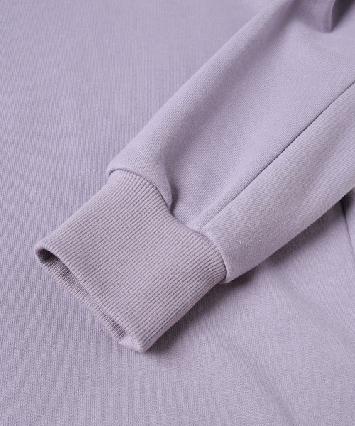 CULLNI(クルニ)の「French Terry Embroidery Patch Long Sleeve Pullover(スウェット・メンズ・ホワイト/ラベンダー/ブルー/ブラック・2/1/0)」の14枚目の写真