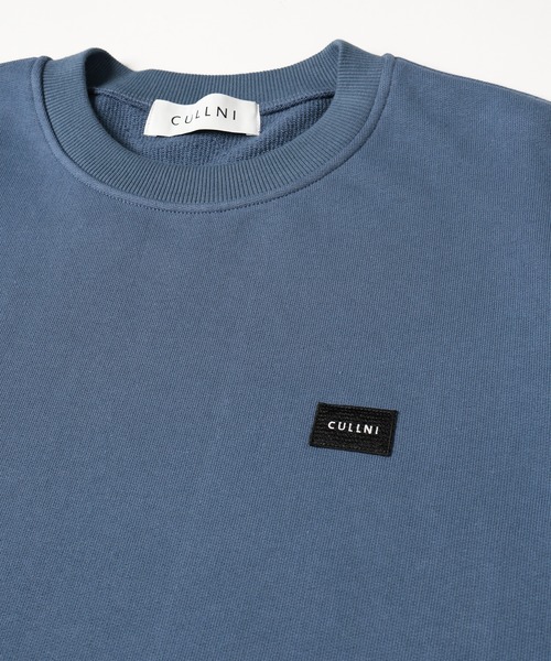 CULLNI(クルニ)の「French Terry Embroidery Patch Long Sleeve Pullover(スウェット・メンズ・ホワイト/ラベンダー/ブルー/ブラック・2/1/0)」の17枚目の写真