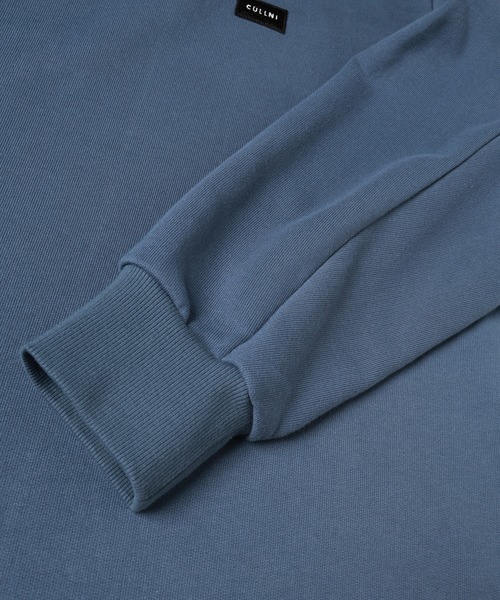 CULLNI(クルニ)の「French Terry Embroidery Patch Long Sleeve Pullover(スウェット・メンズ・ホワイト/ラベンダー/ブルー/ブラック・2/1/0)」の19枚目の写真