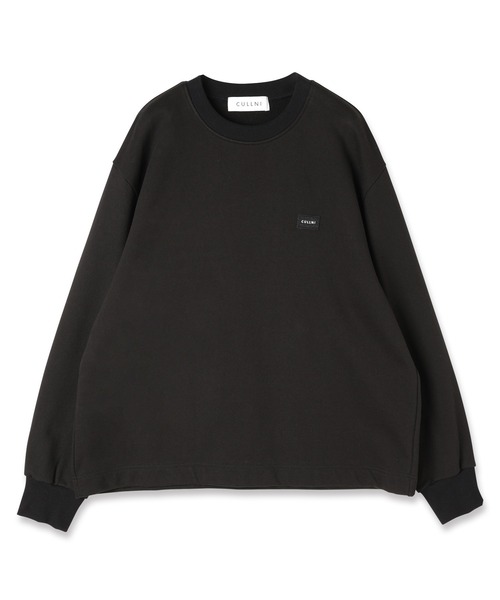 CULLNI(クルニ)の「French Terry Embroidery Patch Long Sleeve Pullover(スウェット・メンズ・ホワイト/ラベンダー/ブルー/ブラック・2/1/0)」の21枚目の写真