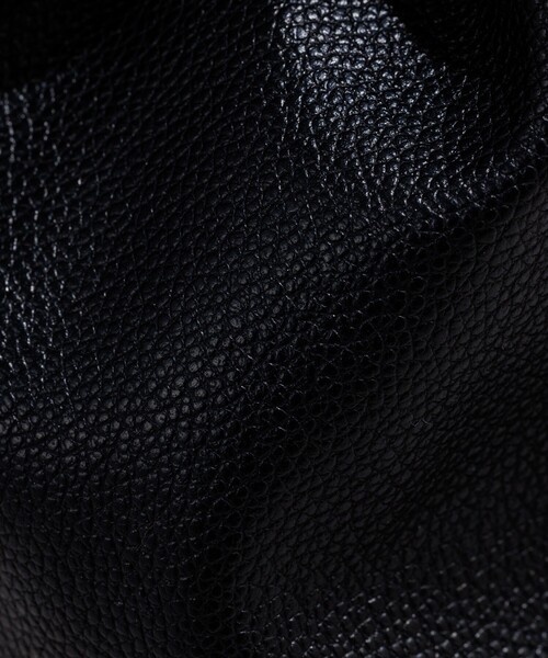 FREAK'S STORE（フリークスストア）の「THEATRE PRODUCTS × FREAK'S STORE/シアタープロダクツ 別注 レザレット ジャガードテープ 巾着バッグ　限定展開（ハンドバッグ・レディース・ブラック/ブラウン・ONE SIZE）」の12枚目の写真