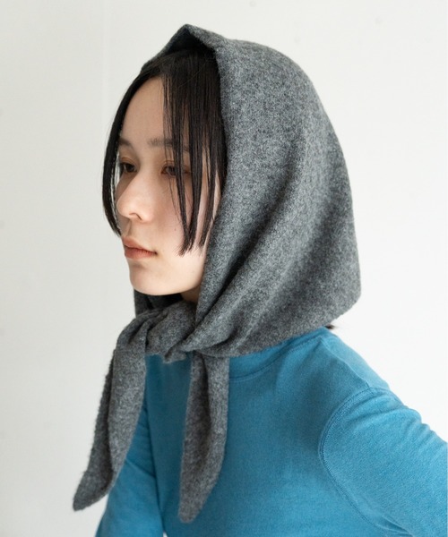 セール】トライアングル ニットストール（ストール/ショール）｜hwyl