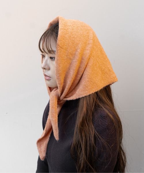 セール】トライアングル ニットストール（ストール/ショール）｜hwyl