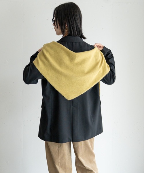 セール】トライアングル ニットストール（ストール/ショール）｜hwyl