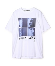 MEN'S BIGI（メンズビギ）の「【THE CULTURE CODE x Klaus Voormann x MEN'S BIGI / ザ・カルチャーコード x クラウス・フォアマン x メンズビギ】 別注プリントTシャツ＜Four Lads＞（Tシャツ/カットソー・メンズ）」