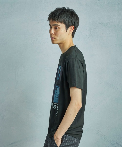 MEN'S BIGI(メンズビギ)の「【THE CULTURE CODE x Klaus Voormann x MEN'S BIGI / ザ・カルチャーコード x クラウス・フォアマン x メンズビギ】 別注プリントTシャツ<Four Lads>(Tシャツ/カットソー・メンズ・ホワイト/ブラック・02/03/04)」の14枚目の写真