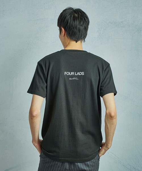 MEN'S BIGI(メンズビギ)の「【THE CULTURE CODE x Klaus Voormann x MEN'S BIGI / ザ・カルチャーコード x クラウス・フォアマン x メンズビギ】 別注プリントTシャツ<Four Lads>(Tシャツ/カットソー・メンズ・ホワイト/ブラック・02/03/04)」の13枚目の写真