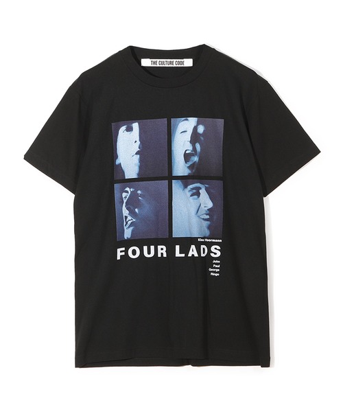 MEN'S BIGI(メンズビギ)の「【THE CULTURE CODE x Klaus Voormann x MEN'S BIGI / ザ・カルチャーコード x クラウス・フォアマン x メンズビギ】 別注プリントTシャツ<Four Lads>(Tシャツ/カットソー・メンズ・ホワイト/ブラック・02/03/04)」の18枚目の写真