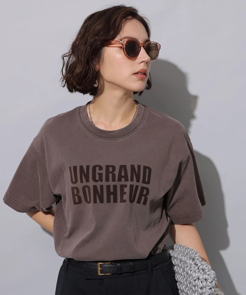 フロッキーロゴtシャツアルページュストーリー ヴィンテージフロッキーロゴTシャツ（Tシャツ/カットソー