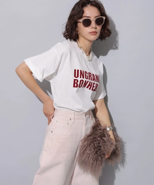 フロッキーロゴTシャツアルページュストーリー ヴィンテージフロッキーロゴTシャツ | Tシャツ・カットソー