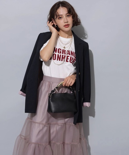 フロッキーロゴTシャツアルページュストーリー ヴィンテージフロッキーロゴTシャツ（Tシャツ/カットソー