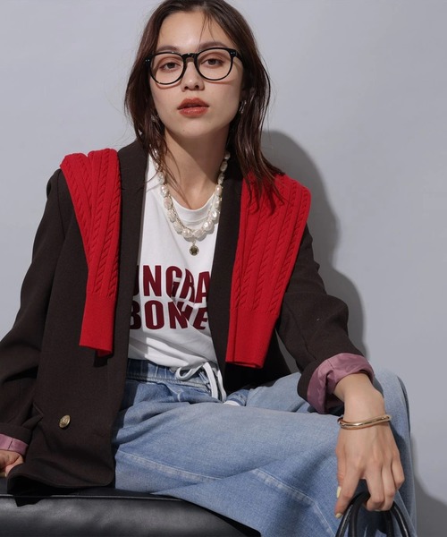 フロッキーロゴtシャツアルページュストーリー ヴィンテージフロッキーロゴTシャツ | Tシャツ・カットソー