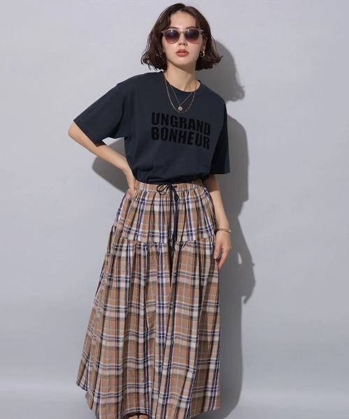 フロッキーロゴTシャツアルページュストーリー ヴィンテージフロッキーロゴTシャツ（Tシャツ/カットソー