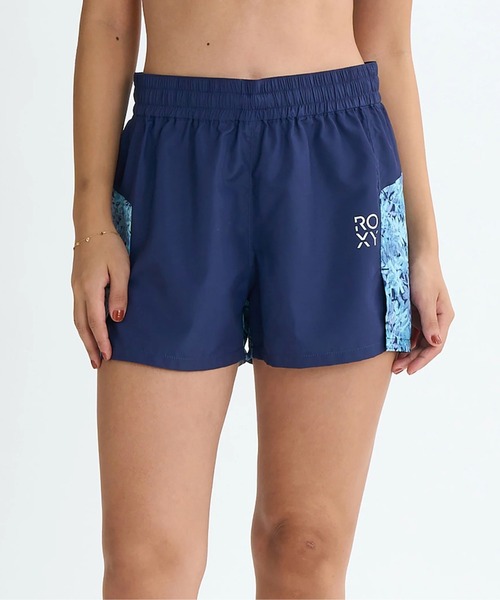 ROXY(ロキシー)の「HAVE A GREAT DAY PAN/ロキシー撥水加工ウエストゴムショートパンツ(その他パンツ・レディース・ブラック/ブラウン/ブルー・SMALL/LARGE/MEDIUM)」の3枚目の写真