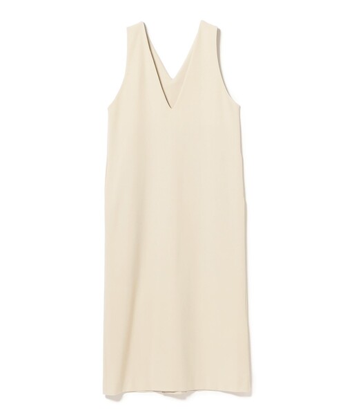 Demi-Luxe BEAMS（デミルクス ビームス）の「【12/4値下げ】2WAY Vネックワンピース（ワンピース・レディース・ホワイト系その他5/ベージュ・36/38）」の9枚目の写真