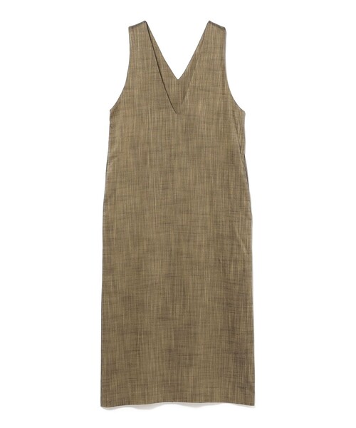 Demi-Luxe BEAMS（デミルクス ビームス）の「【12/4値下げ】2WAY Vネックワンピース（ワンピース・レディース・ホワイト系その他5/ベージュ・36/38）」の15枚目の写真