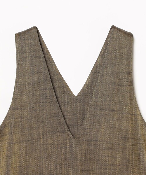 Demi-Luxe BEAMS（デミルクス ビームス）の「【12/4値下げ】2WAY Vネックワンピース（ワンピース・レディース・ホワイト系その他5/ベージュ・36/38）」の16枚目の写真