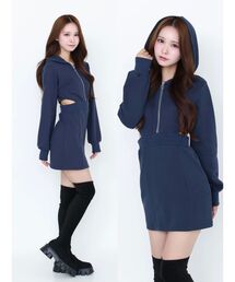 EATME | カットアウトフーディーワンピース(ワンピース)