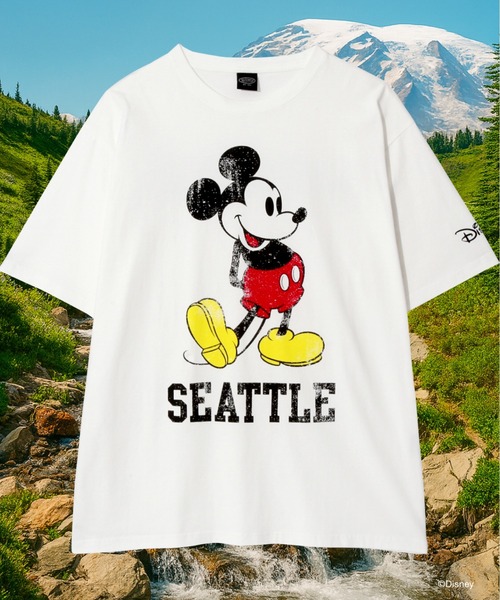 セール】MANASTASH/マナスタッシュ/MICKEY TEE SEATTLE（Tシャツ