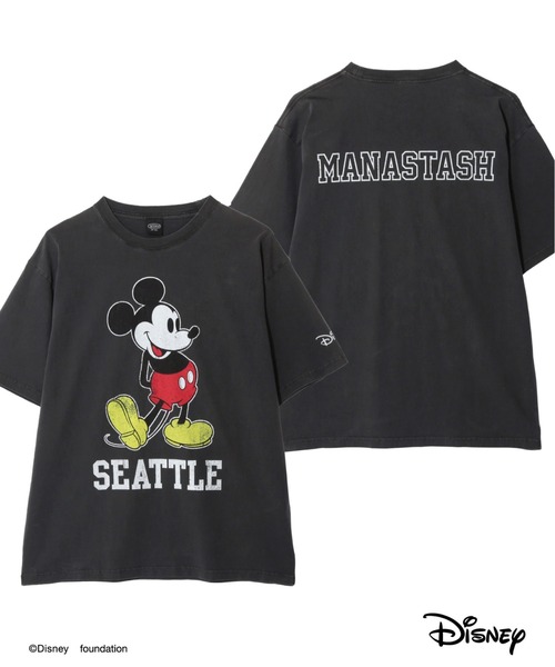 セール】MANASTASH/マナスタッシュ/MICKEY TEE SEATTLE（Tシャツ
