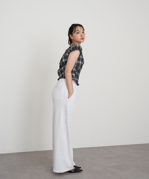 RAY CASSIN(レイカズン)の「コンパクトヘンリーブラウス(シャツ/ブラウス・レディース・ブラック系その他2/アイボリー/チャコールグレー/ブラウン系その他2・FREE)」の17枚目の写真