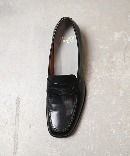 EARLE（アール）の「EARLE アール / The second pair of loafers キップレザーローファー / ER5140（ローファー・メンズ・ブラック×ホワイト/ブラック・42/40/41/43）」の12枚目の写真