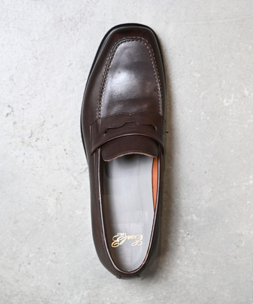 EARLE(アール)の「EARLE アール / The second pair of loafers キップレザーローファー / ER5140(ローファー・メンズ・ブラック×ホワイト/ブラック/ダークブラウン・42/40/41/43)」の19枚目の写真